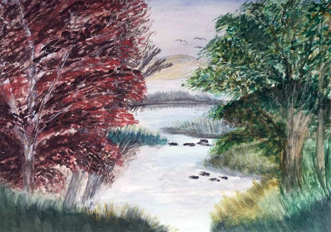 painting, sefton art group, liverpool, merseyside,