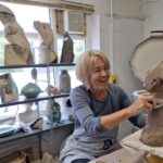 sefton art group, pottery members, potter's studio, learn pottery, Merseyside, Lancashire, Ormskirk,